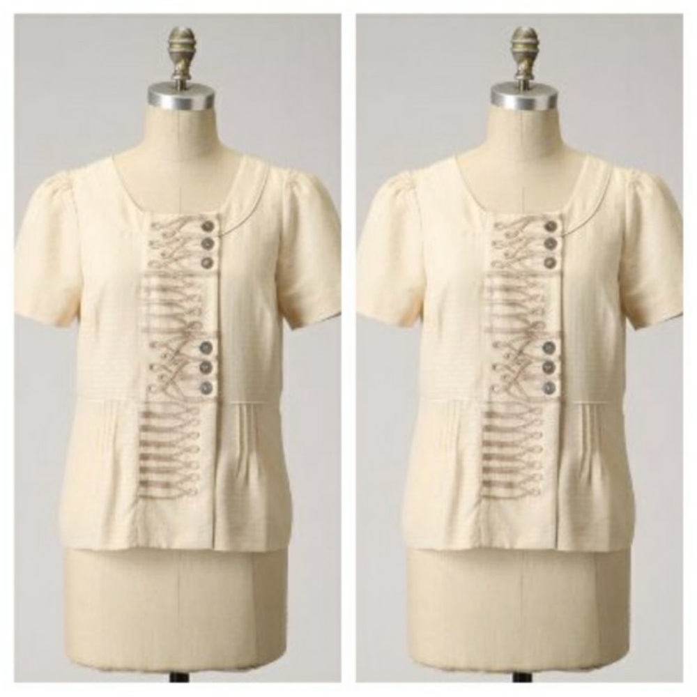 Anthropologie Floreat top jacket - Picture 2 of 8